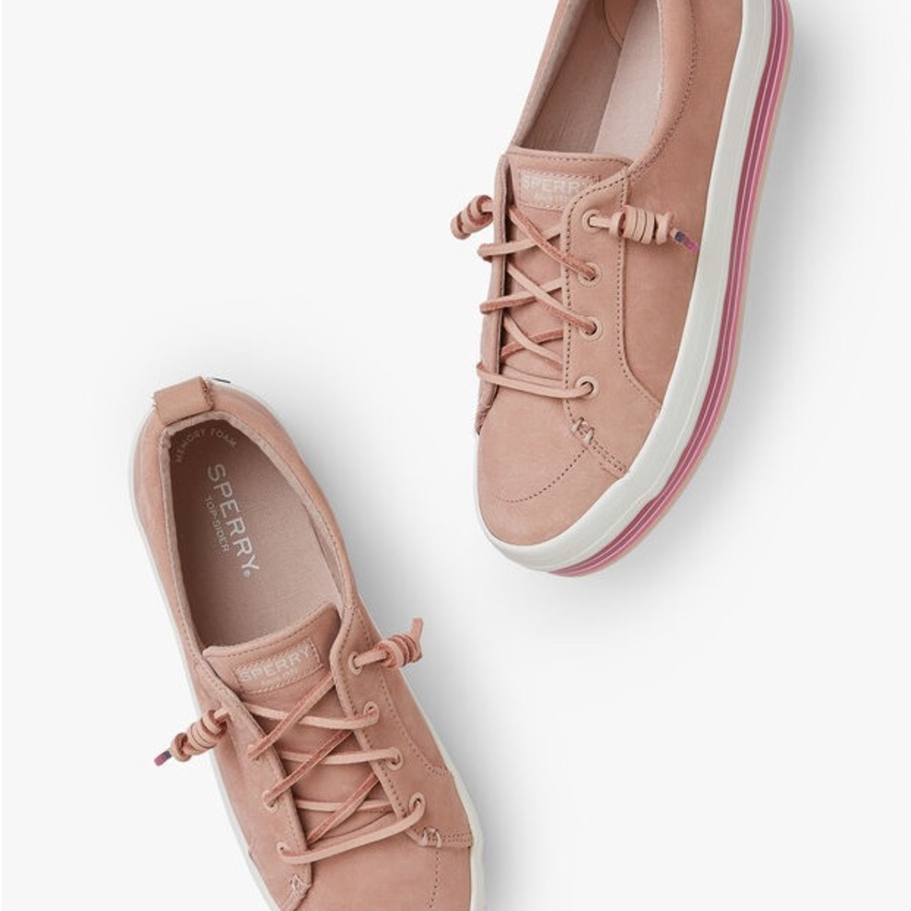 Sperry Blush Vibe Crest View Sneakers